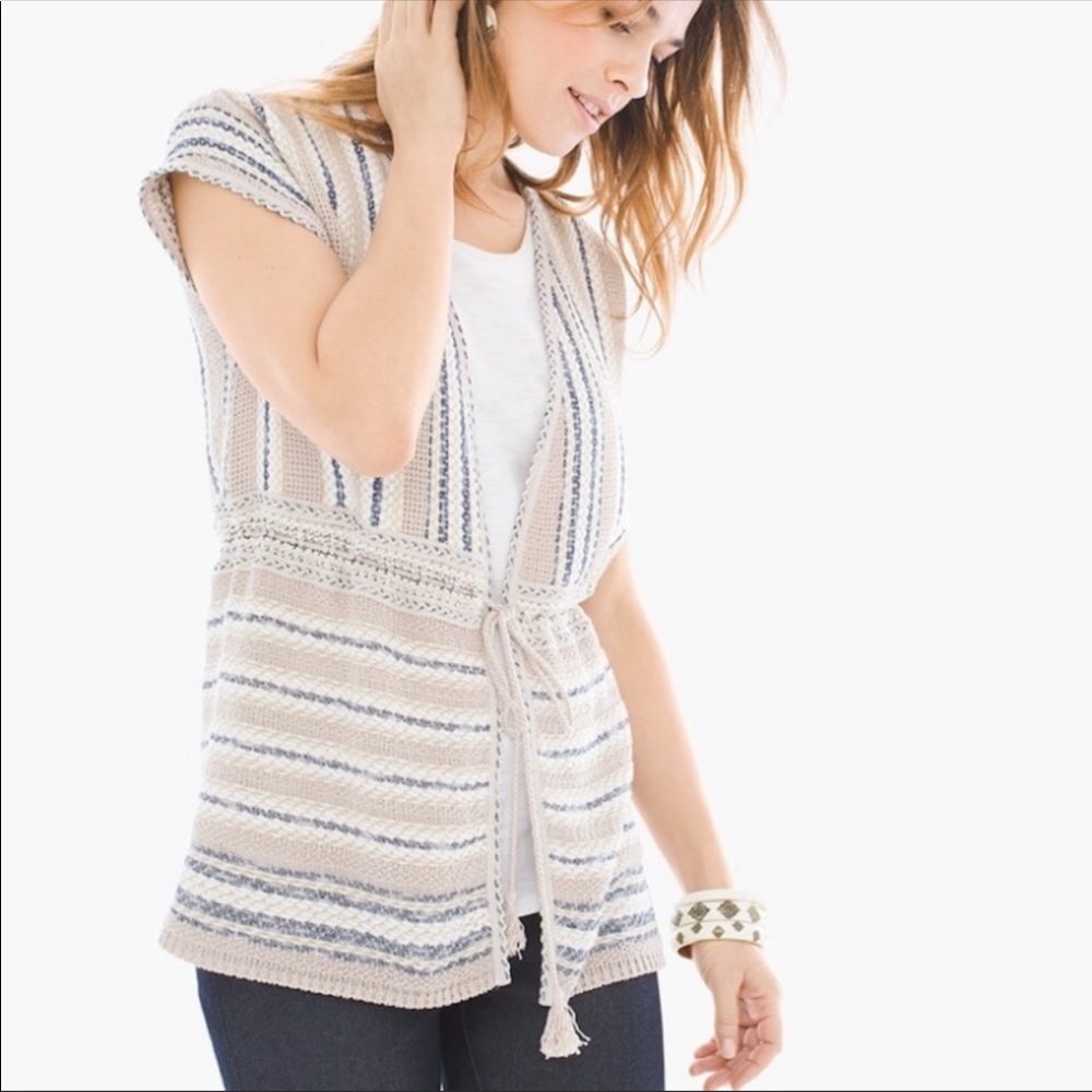 Chico’s striped sweater